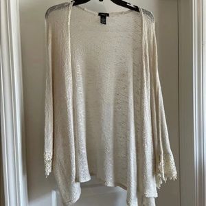 Cream cardigan